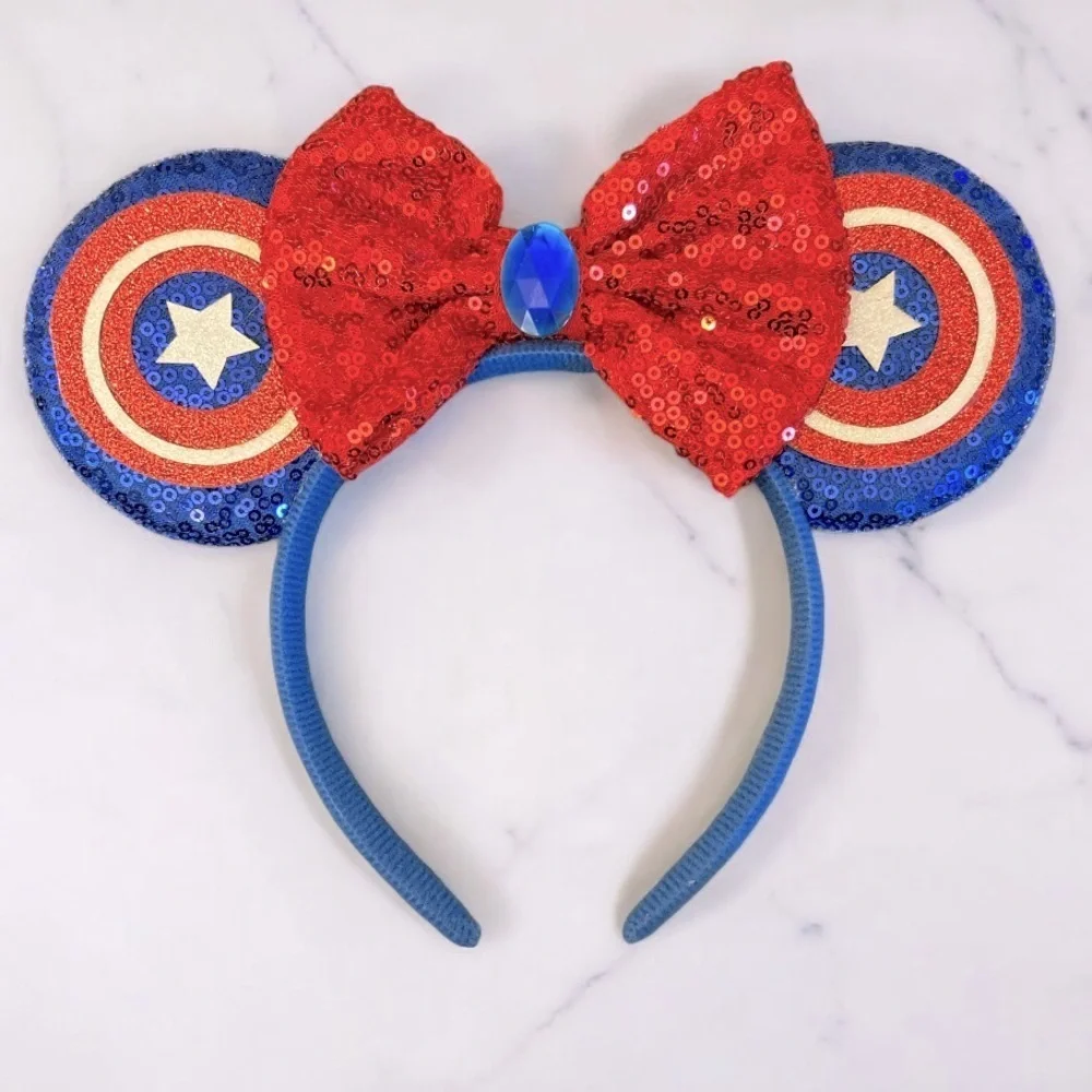 Captain America Minnie Mouse Ears
